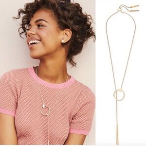 Kendra Scott Tegan Y Necklace GOLD